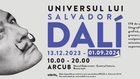 Expoziția "Universul lui Salvador Dalí" se prelungește până la 1 septembrie