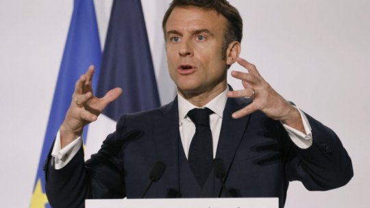 Emmanuel Macron: Este ridicol să spui că Franţa ar putea fi în spatele atacului de la Moscova. Este o manipulare