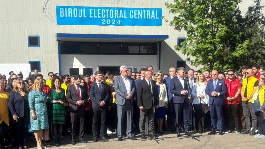 Alianţa PSD-PNL a depus la BEC lista comună de candidaţi pentru europarlamentare