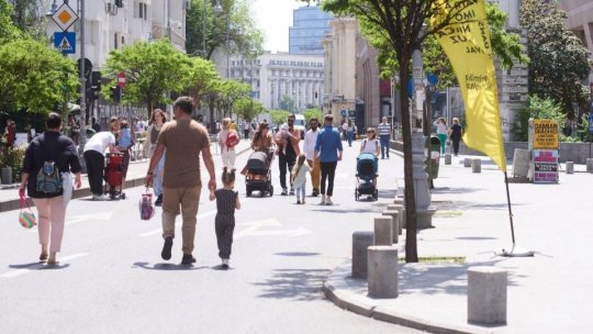 Calea Victoriei in Bucharest will once again become a pedestrian area this weekend