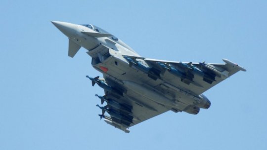 The UK Royal Air Force begins a new air policing mission in Romania