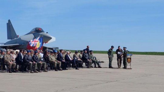 Forţele Aeriene Regale Britanice, misiuni de poliţie aeriană la Baza Kogălniceanu