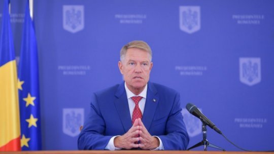Klaus Iohannis, message for Romania's National Independence Day