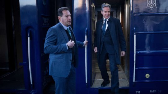 Secretarul de stat american Antony Blinken vizitează Ucraina