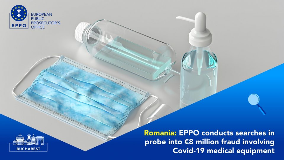 Parchetul European anchetează în București o fraudă de 8 milioane de euro