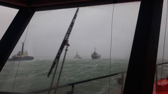 S-a reluat căutarea celor trei marinari sirieni