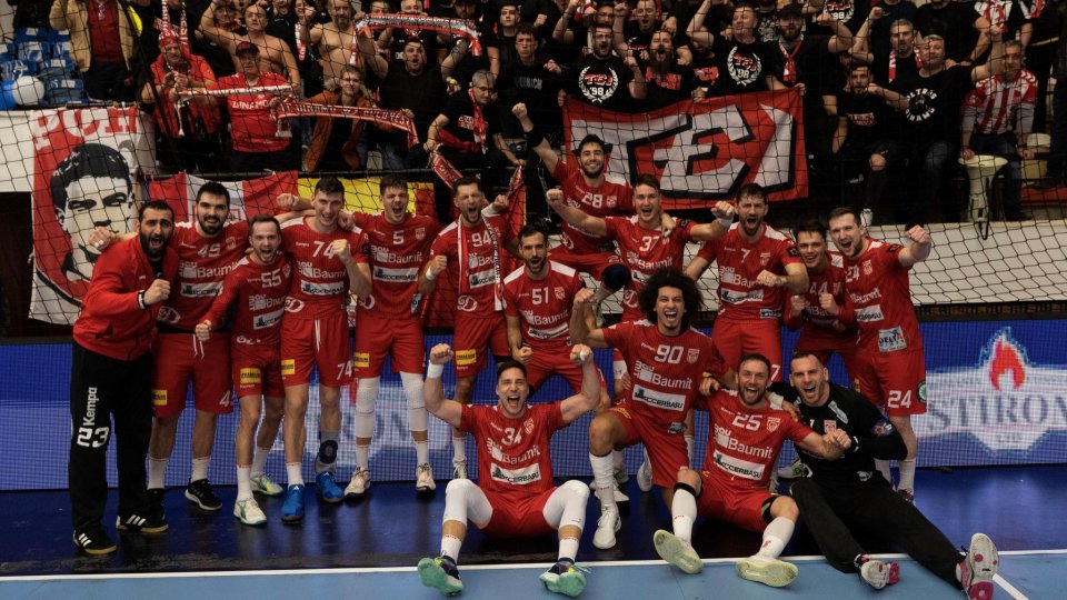 Dinamo București a reușit eventul la handbal masculin