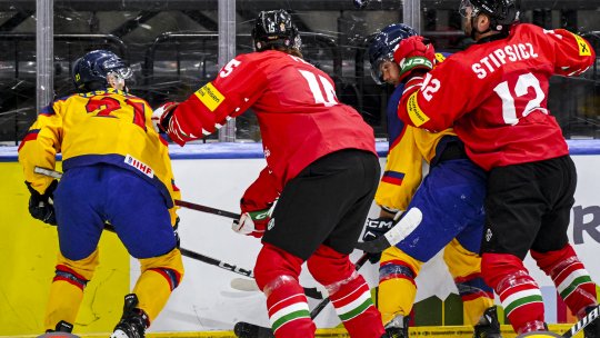 România a învins Ungaria, la Mondialul de hochei pe gheață