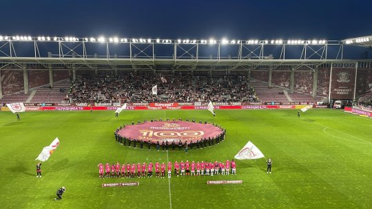 Rapid încheie sezonul cu singura victorie reușită în play-off-ul Superligii