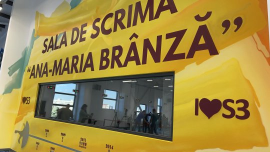 S-a inaugurat sala de scrimă ”Ana-Maria Brânză”