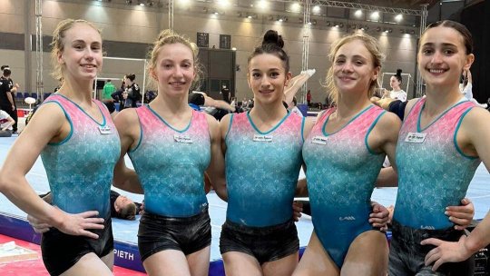 Gimnastică: România, a patra în finala pe echipe a Campionatelor Europene