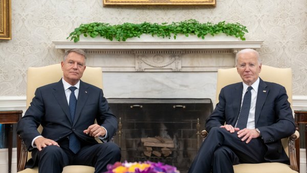Președintele Klaus Iohannis, primit la Casa Albă, de președintele Joe Biden