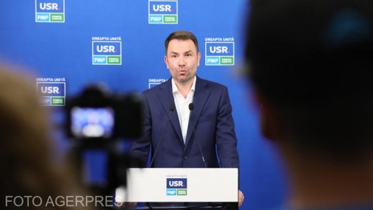 Preşedintele USR, Cătălin Drulă, şi-a dat demisia din funcţie