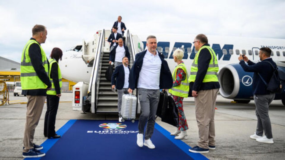 VIDEO Echipa națională a ajuns în Germania, pentru Euro 2024
