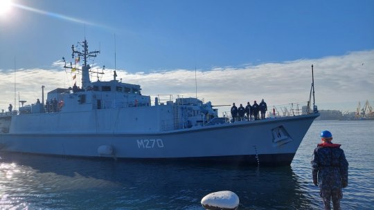 Două mine marine istorice din Marea Neagră au fost neutralizate