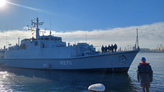 Two historical sea mines in the Black Sea have been neutralised