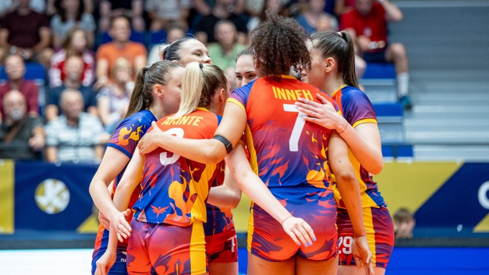 Naţionala feminină de volei a României, învinsă de Cehia în semifinalele Golden League