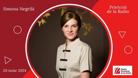 Simona Negrilă, între #prieteniidelaradio