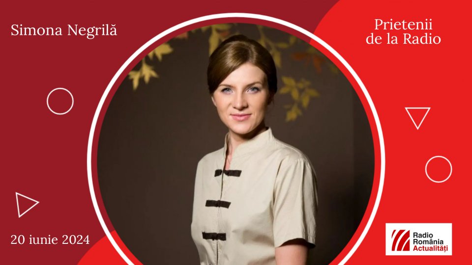 Simona Negrilă, între #prieteniidelaradio