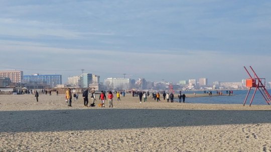 Lucrări de înnisipare între stațiunile Neptun și Venus