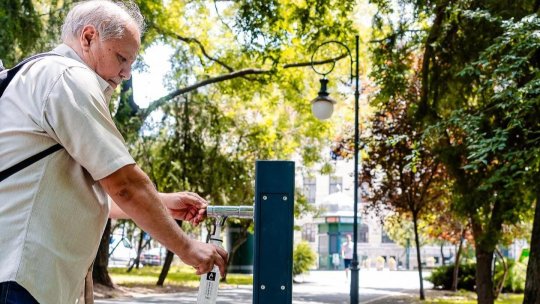 Cişmele noi în parcurile bucureştene