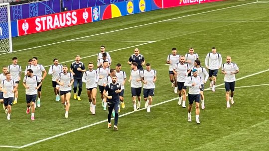 Antrenament tricolori: în căutarea prospeţimii, înainte de operaţiunea Slovacia