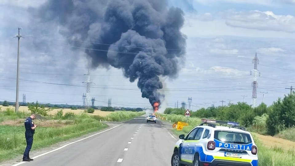 Traficul rutier a fost reluat pe DN2B