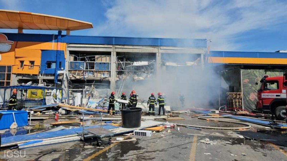 Explozia de la Botoșani, cercetată de specialiștii de la Petroșani