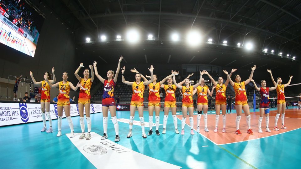 România pierde ultimul meci cu Italia la CE de volei junioare