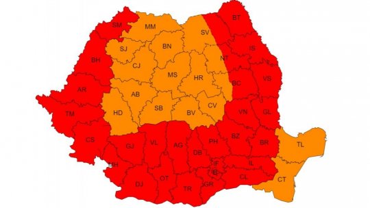 COD ROȘU de caniculă