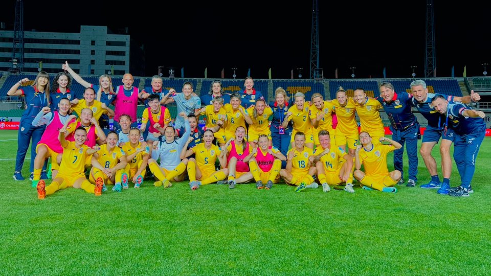 Naționala de fotbal feminin, în play-off-ul Euro 2025