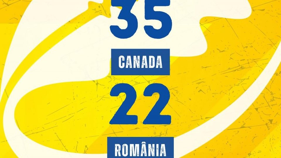 Canada învinge România în al doilea amical la rugby