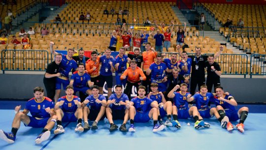 România la prima victorie la Europeanul de handbal U20