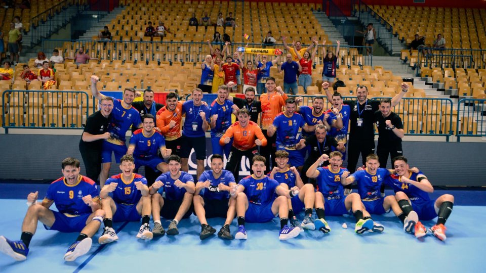 România la prima victorie la Europeanul de handbal U20