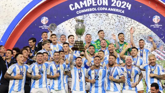 Record: Argentina a câștigat Copa America, pentru a 16-a oară