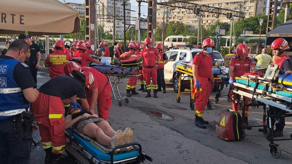Coliziune între locomotiva Regio Călători și vagoanele la care trebuia să se cupleze