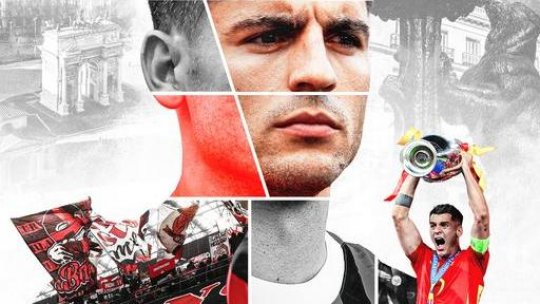 Alvaro Morata s-a transferat la AC Milan