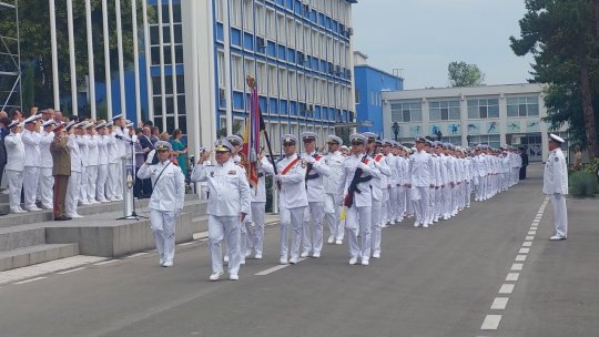 Aproape trei sute de absolvenți ai Academiei Navale "Mircea cel Bătrân"