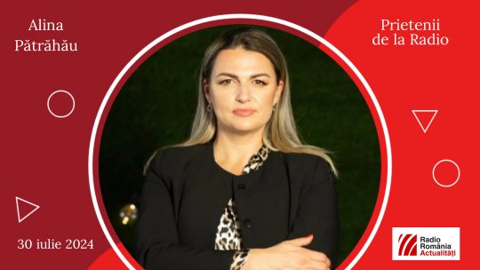 Alina Pătrăhău, fondatorul Asociației "Dăruiește Aripi", la #prieteniidelaradio