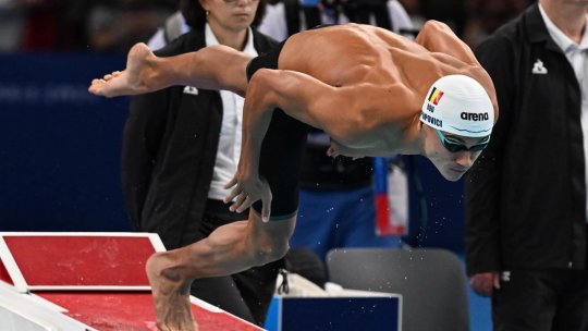 JO Paris 2024: David Popovici va înota și în finala de 100 metri liber