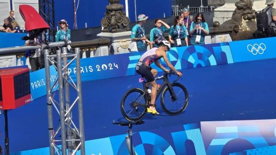 JO Paris 2024: Reprezentantul României,la triatlon, Felix Duchampt, s-a clasat pe locul 50