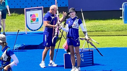 JO Paris 2024: Tir cu Arcul, Mădălina Amăistroaie, magistrală şi calificare în optimi de finală!