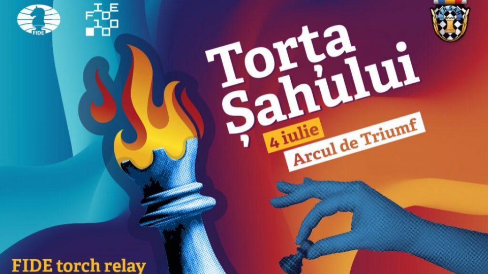 După ce a trecut prin mai multe ţări, Torța Șahului a ajuns astăzi la București