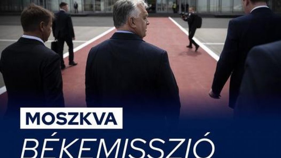 Premierul Ungariei, Viktor Orban, se află la Moscova unde se va întâlni cu Vladimir Putin