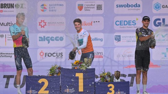 Lupta continuă în Turul Ciclist al Sibiului