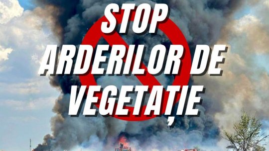 Inspectoratul pentru Situații de Urgență cere proprietarilor să înceteze incendierea miriștilor și a altor terenuri