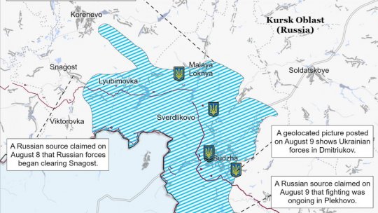 Zelenski: Armata ucraineană împinge războiul pe "teritoriul agresorului"