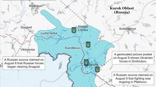 Trupele ucrainene ar fi avansat 30 km în interiorul Rusiei