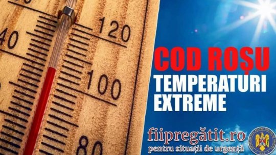 Cod roşu de caniculă în judeţele Arad şi Timiş