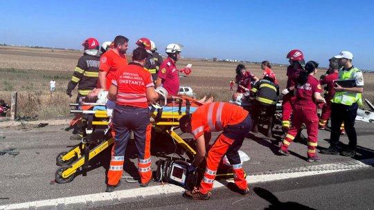 Circulaţia este oprită pe Autostrada A4